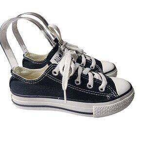 Converse Chuck Taylor All Star Low Top Black Toddler Kids Size 11.5